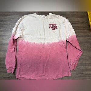 Texas A&M Aggies Long Sleeve Shirt Size Large Oversized